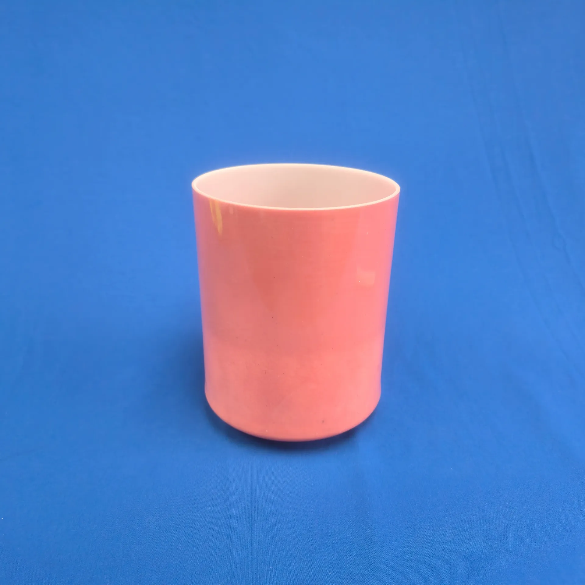 [#529] 6" Cobalt Calcite Infused Quartz Crystal Singing Bowl | F+37