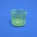 Tsavorite Infused Quartz Crystal Singing Bowl | 6.5" | A#-13