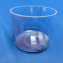 [#556] | Purpurite Infused Quartz Crystal Singing Bowl | 6.5" | G-21