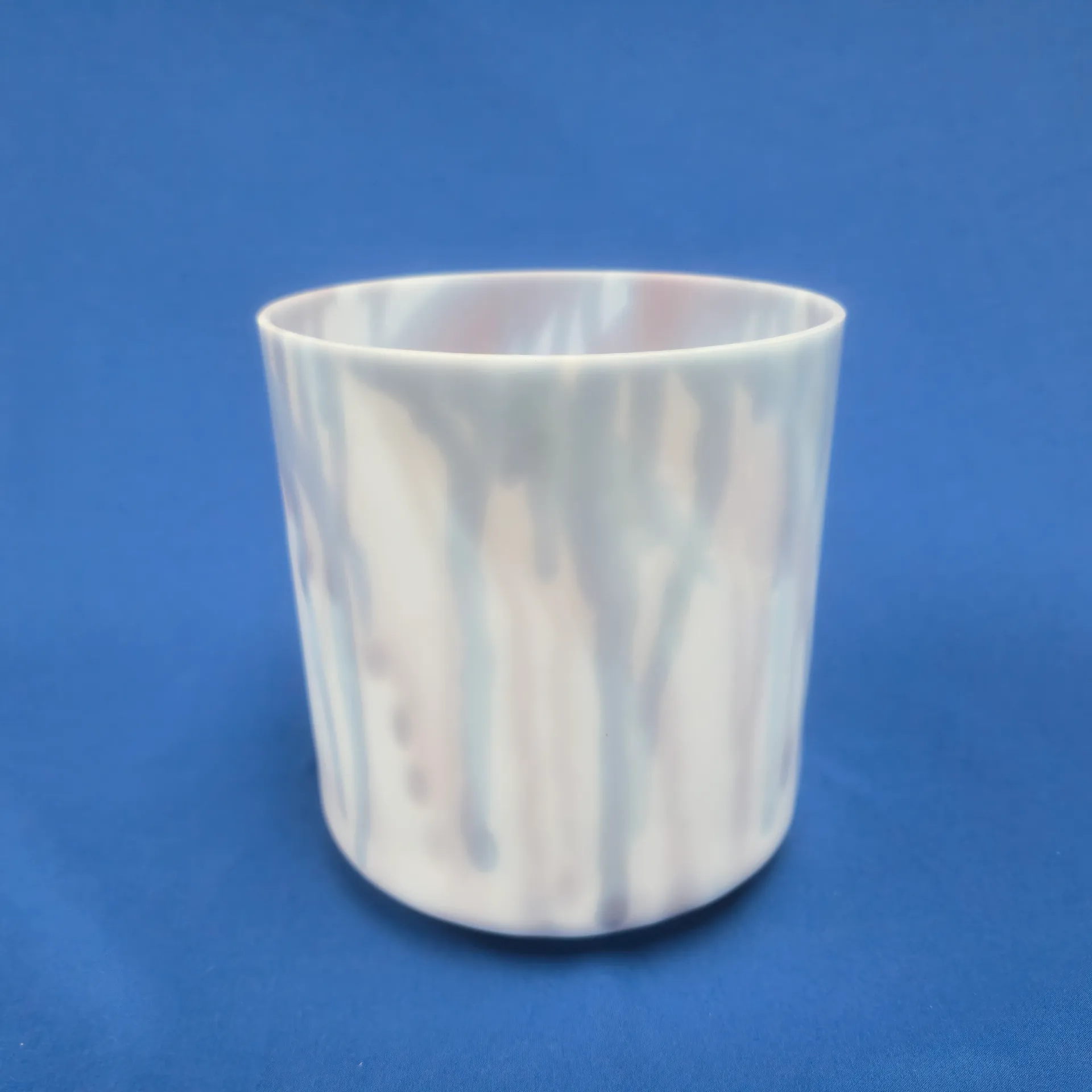 [#603] 7" Lepidolite Infused Quartz Crystal Singing Bowl | F-12