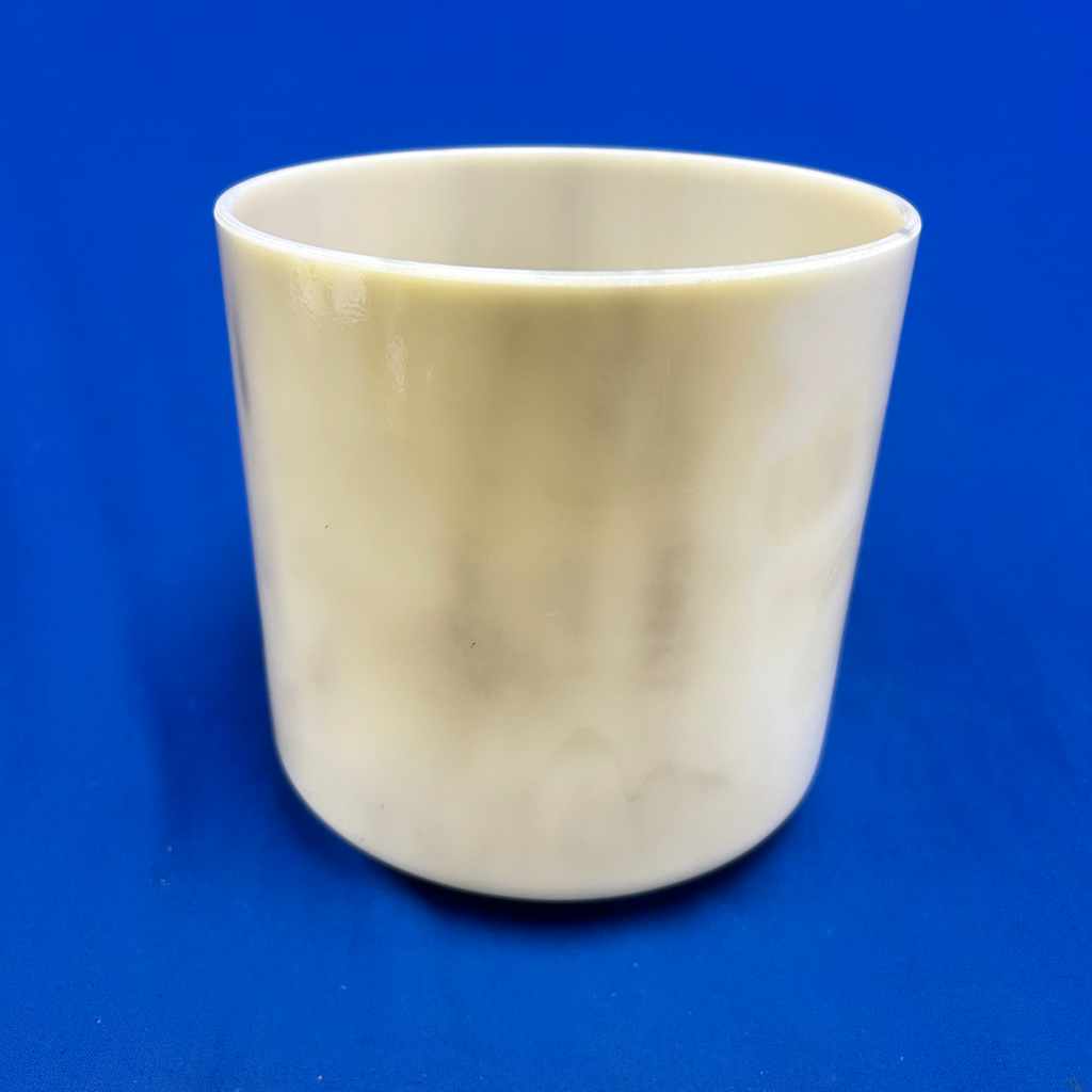 [926] [#926] 6.5" Pyrite Infused Quartz Crystal Singing Bowl | A#-35
