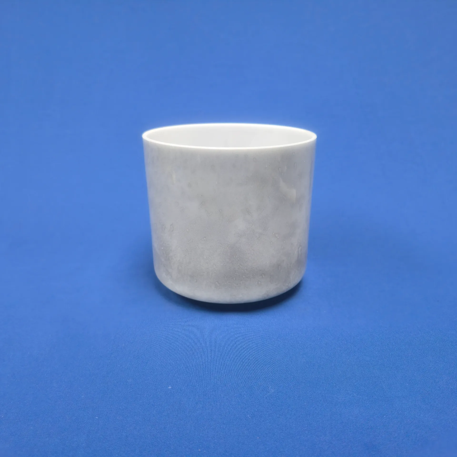 [#931] 6.5" Trace Minerals Infused Quartz Crystal Singing Bowl | A#+40