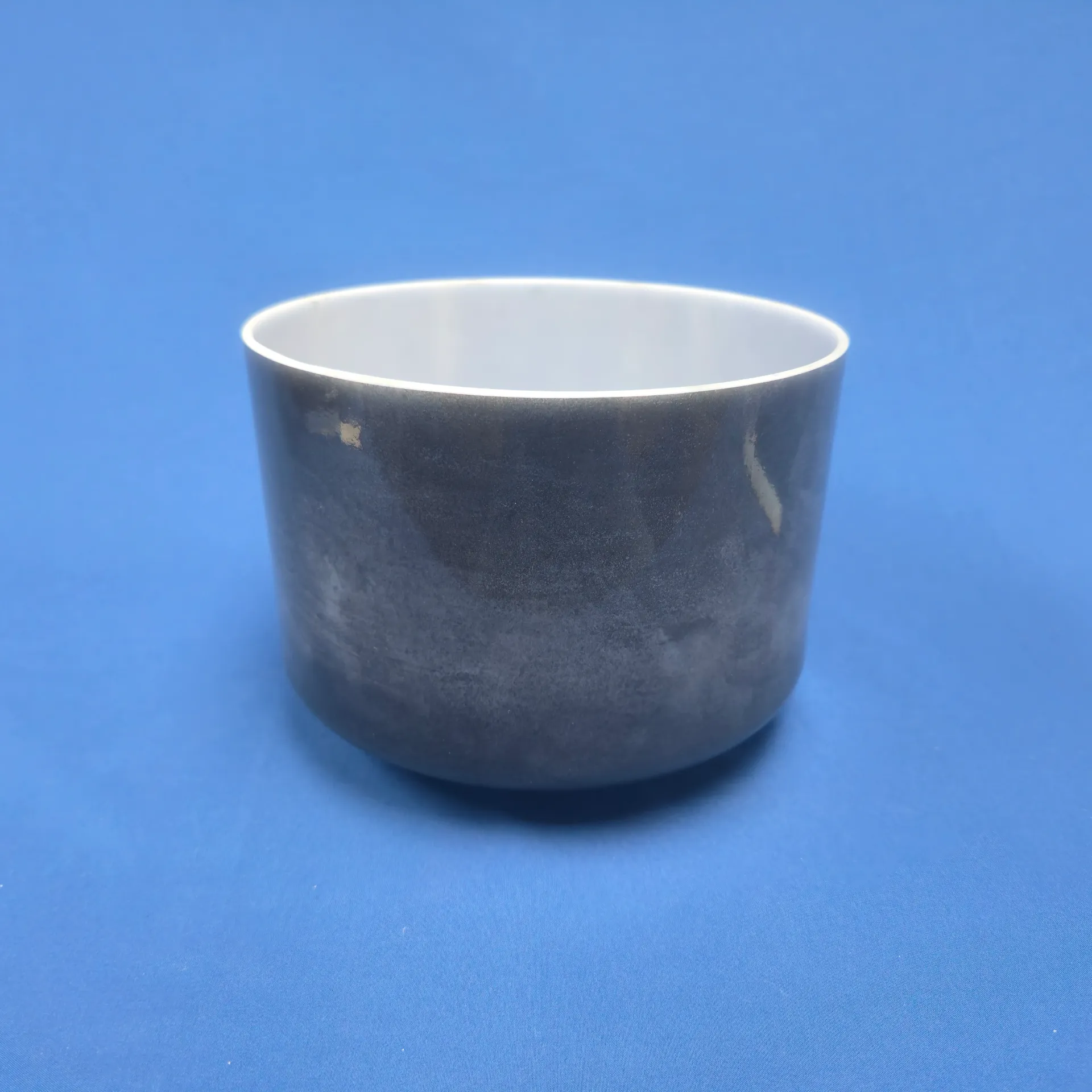 [#1100] 9" Galena Infused Quartz Crystal Singing Bowl | C+5