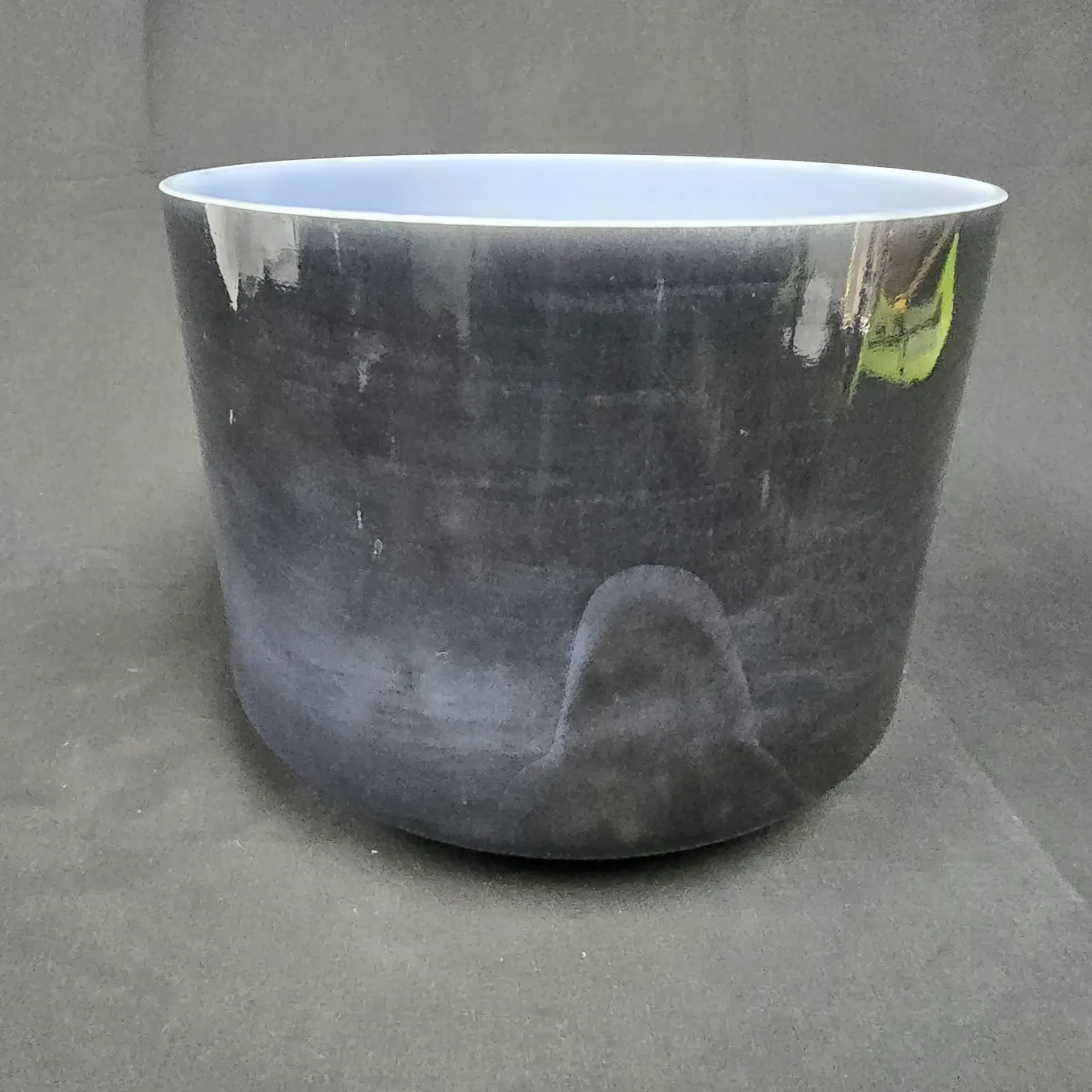 [#1104] 9" Galena Infused Quartz Crystal Singing Bowl | 4C#+9 | 278 Hz