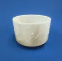 [#1194] 9" Stibnite Infused Quartz Crystal Singing Bowl | D#-20