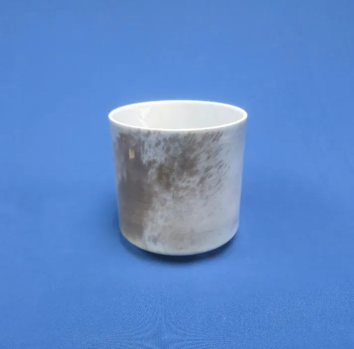 [#1278] 6.5" Apatite Infused Quartz Crystal Singing Bowl | A-35
