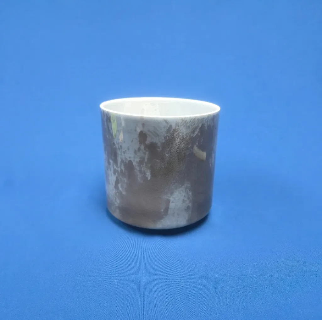 [1279] [#1279] 6.5" Apatite Infused Quartz Crystal Singing Bowl | B-25