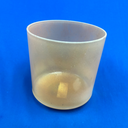 [#1340] 6.5" Spessartite Garnet Infused Quartz Crystal Singing Bowl | 4G-5 | 391 Hz