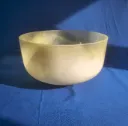 [#1419] 12" Scapolite Infused Quartz Crystal Singing Bowl | A+10