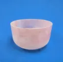 [#1424] 12" Peach Garnet Infused Quartz Crystal Singing Bowl | F#+15
