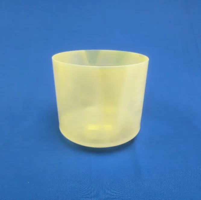 [#1601] 9" Scapolite Infused Quartz Crystal Singing Bowl | B0