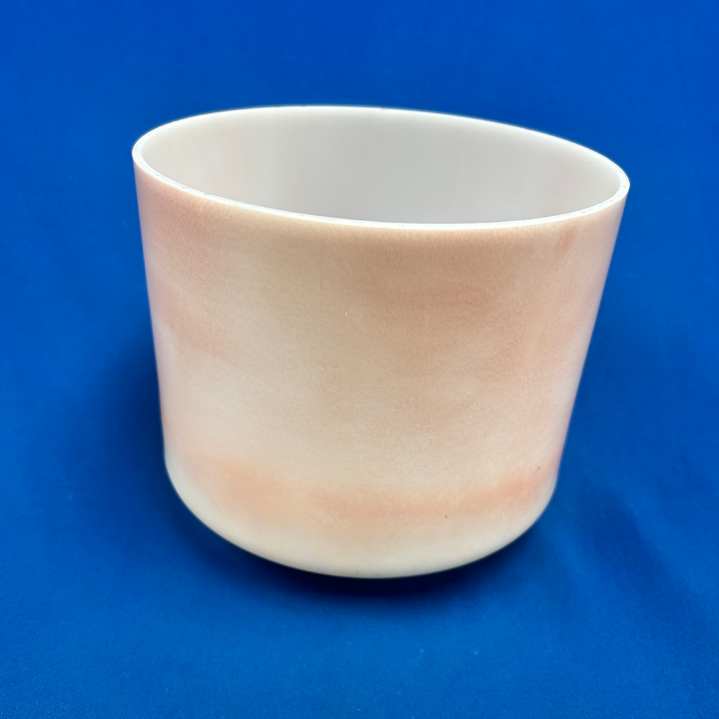 [1738] [#1738] | Mexican Opal Infused Quartz Crystal Singing Bowl | 7" | E-15