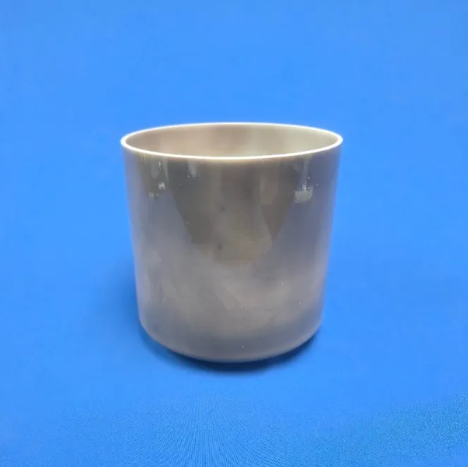 [#1817] 8" Trace Mineral Infused Quartz Crystal Singing Bowl | E-32
