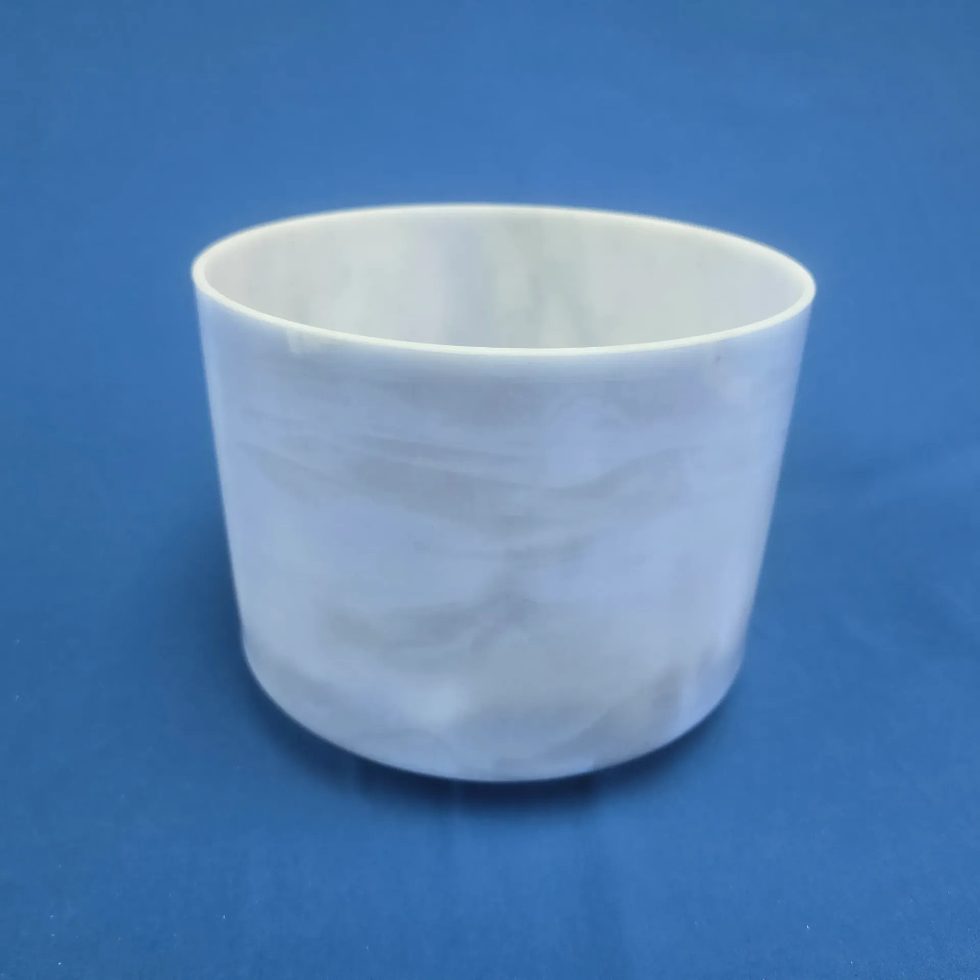 Magenta Sapphire Infused Quartz Crystal Singing Bowl | 8" | 4C#+5 | 278Hz