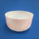 [#1846] 12" Cobalt Calcite Infused Quartz Crystal Singing Bowl | F#+35