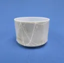 [#1889] 8" Apatite Infused Quartz Crystal Singing Bowl | D+15