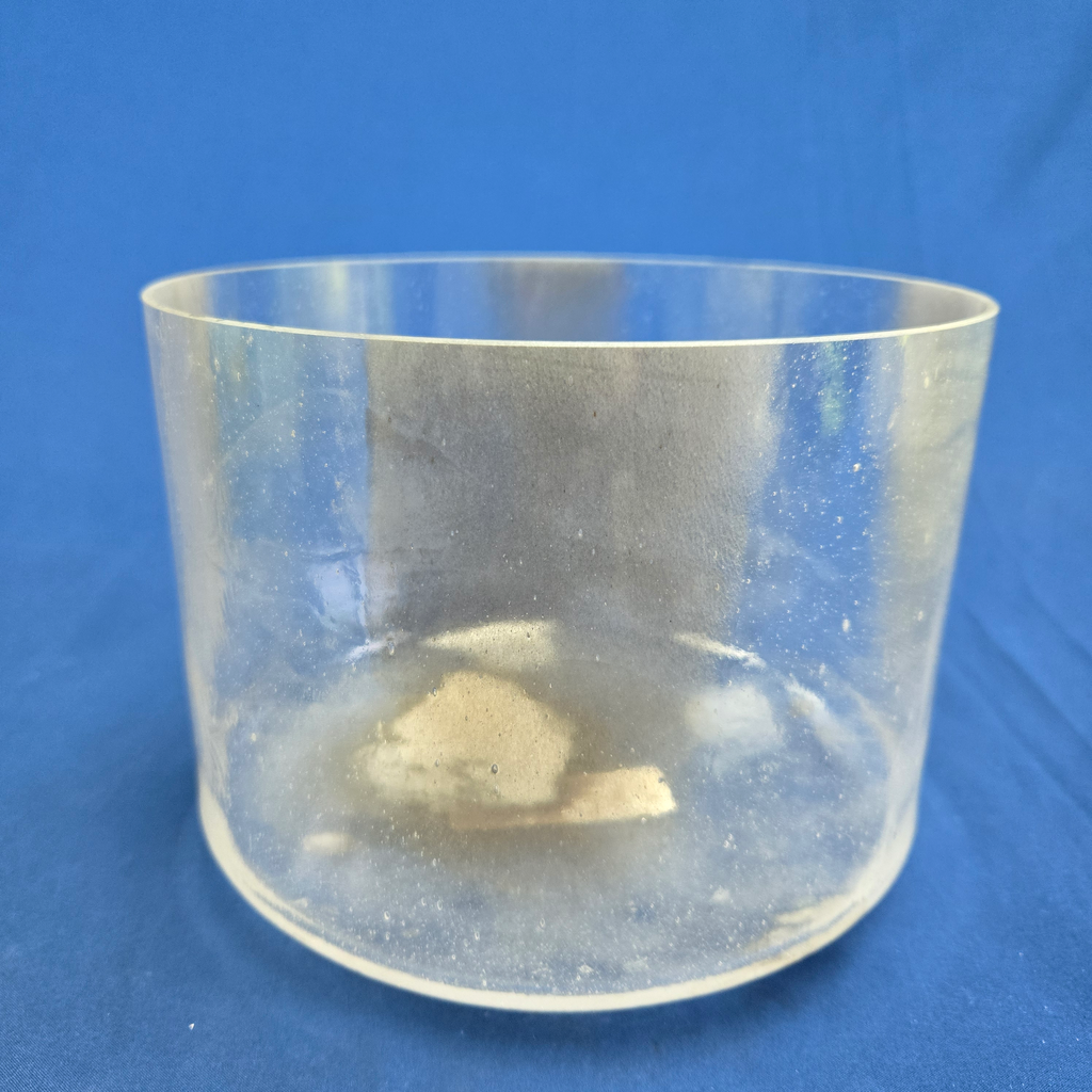 [1913] [#1913] 8" Herkimer Diamond Infused Quartz Crystal Singing Bowl | 3A#+7