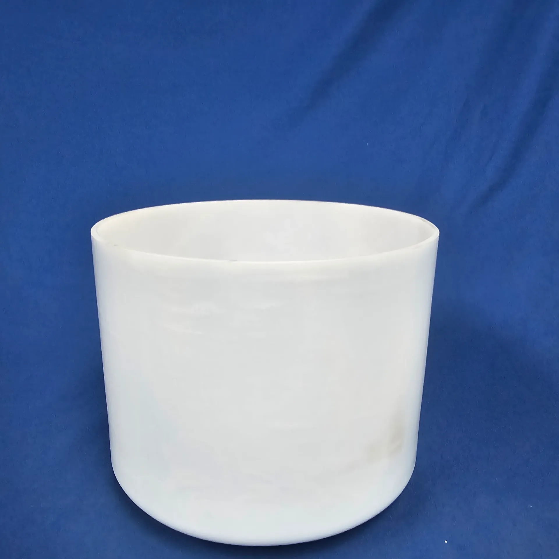[#1924] 8" Moonstone Infused Quartz Crystal Singing Bowl | 4D#-19 | 308 Hz