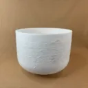 [#1979] 10" Epsom Salt Infused Quartz Crystal Singing Bowl | A#+5