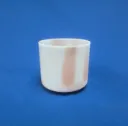 [#1997] 6.5" Lepidolite Infused Quartz Crystal Singing Bowl | G+30 | First Edition