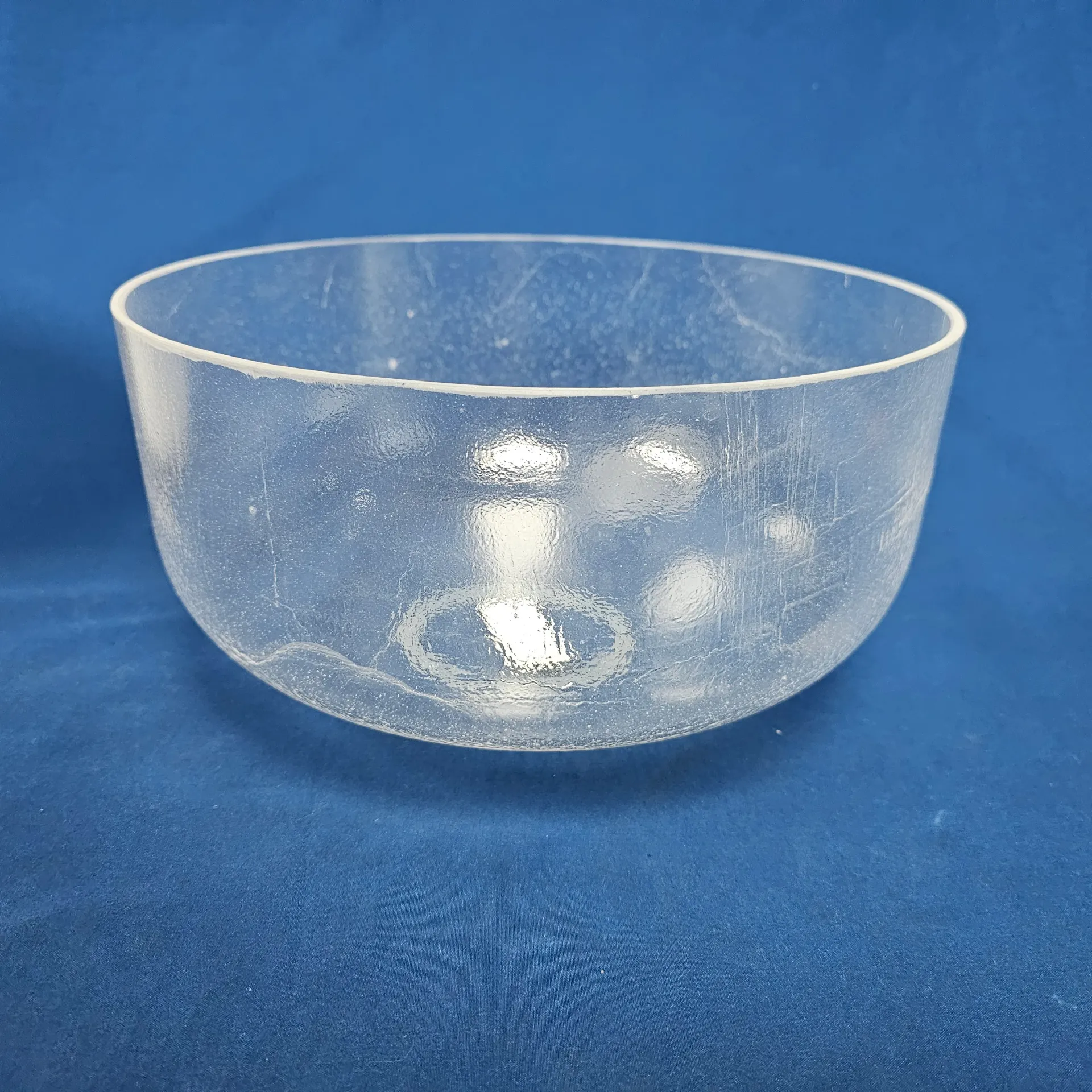 [2002] [#2002] 12" Clear Quartz Crystal Singing Bowl | 3A+30 | 224 Hz