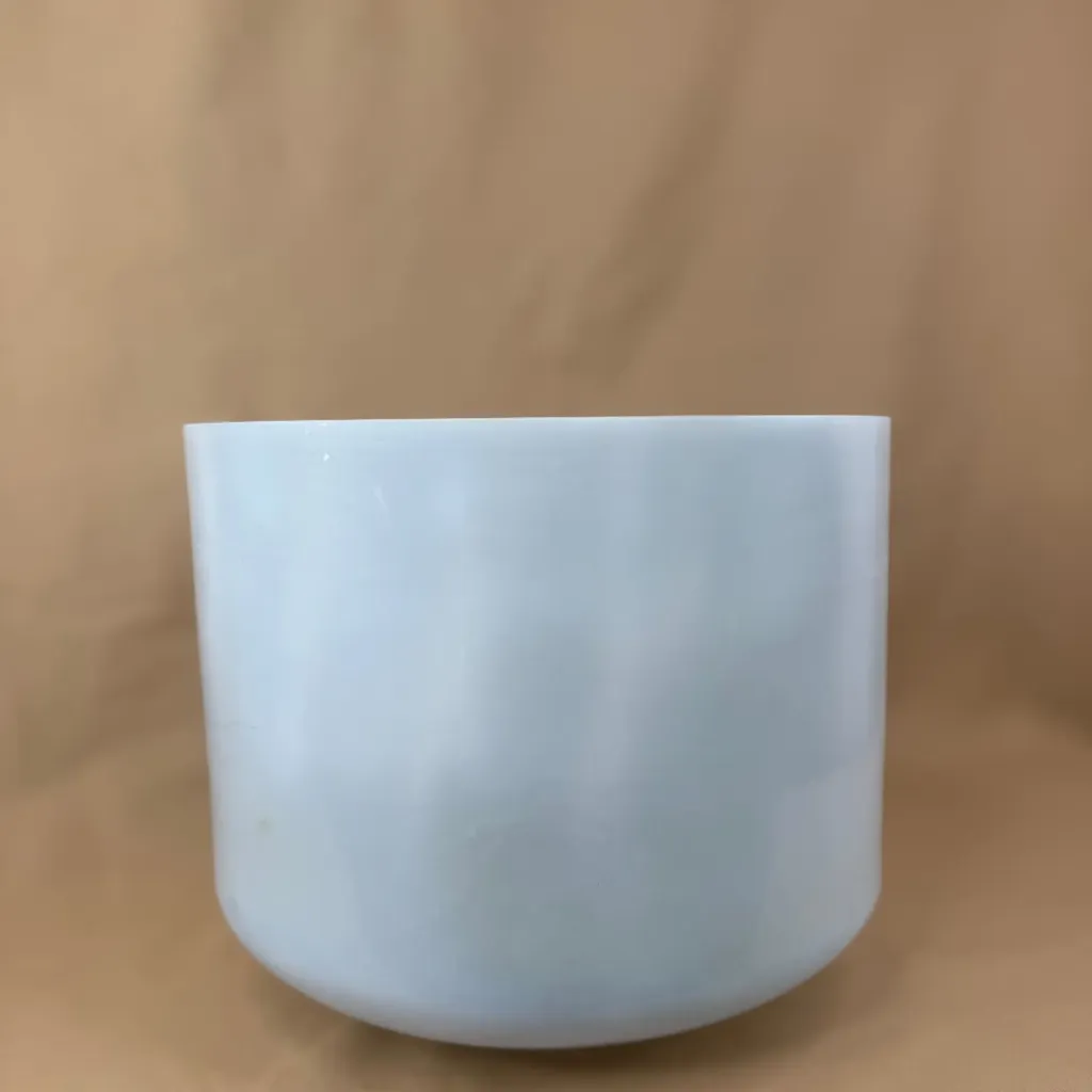 [2021] Opal Quartz Crystal Singing Bowl | 9" A# Note | A=432 Tuning | #2021