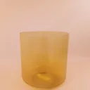 [#2166] 7" Citrine Infused Quartz Crystal Singing Bowl | 4A#-21 | 460 Hz