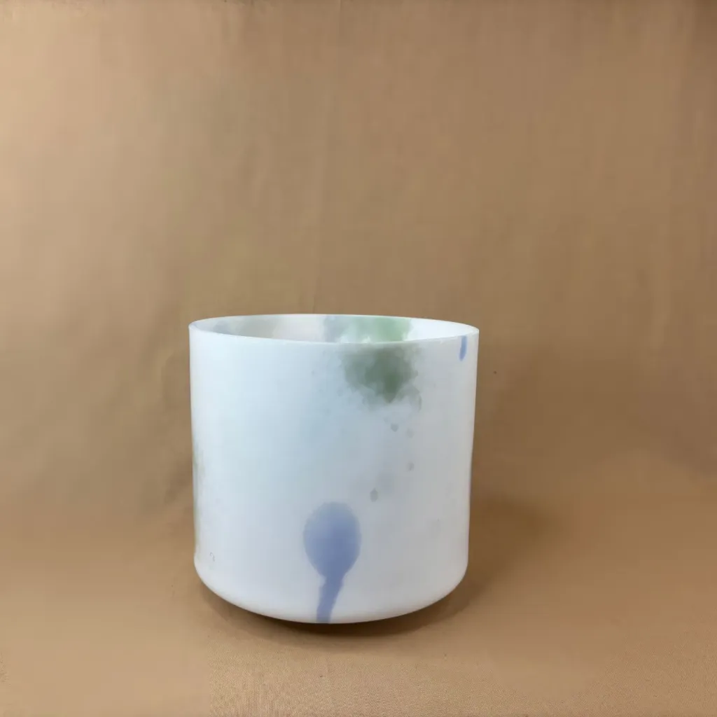 CFC Spray Quartz Crystal Singing Bowl | 7" G Note (+16) | Uplift Frequencies | #2200