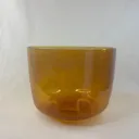 [#2265] 10" Golden Honey Infused Quartz Crystal Singing Bowl | 3D#+40 | 159 Hz