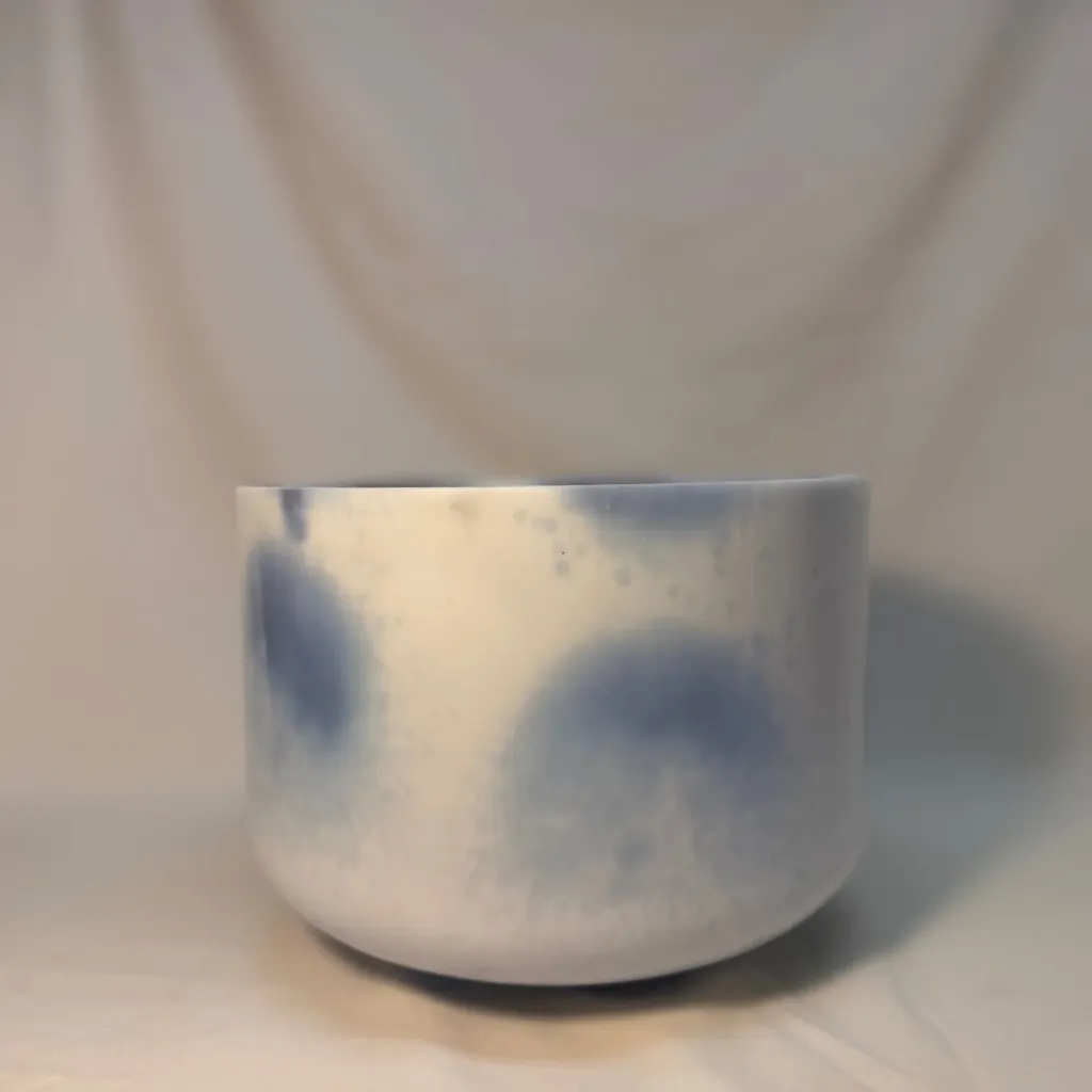 [2267] Dragon's Blood Tree Resin Quartz Crystal Singing Bowl | 10" B Note (+45) | Uplift Frequencies | #2267