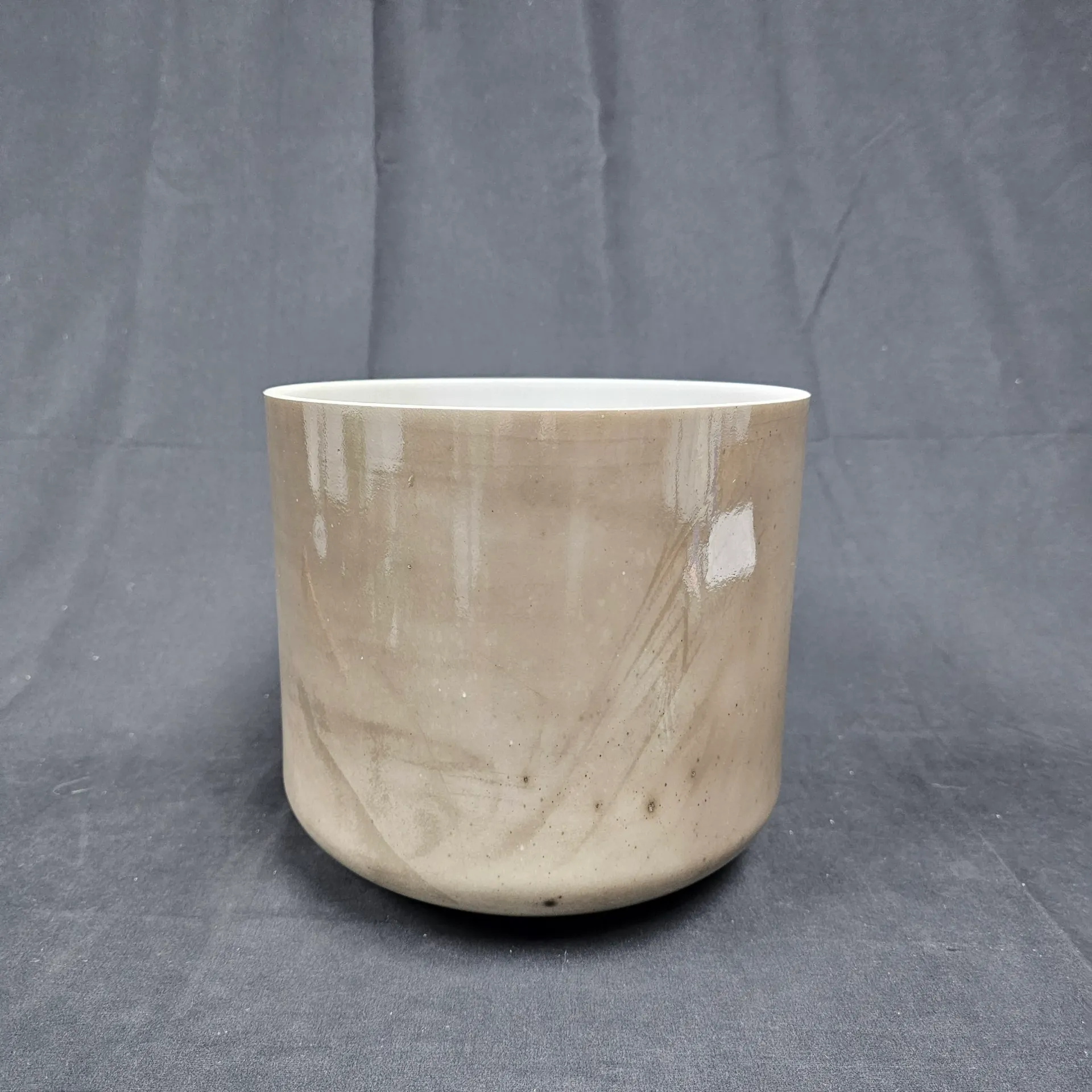 [#2273] 10" Trace Minerals Infused Quartz Crystal Singing Bowl | 3A-8 | 219 Hz