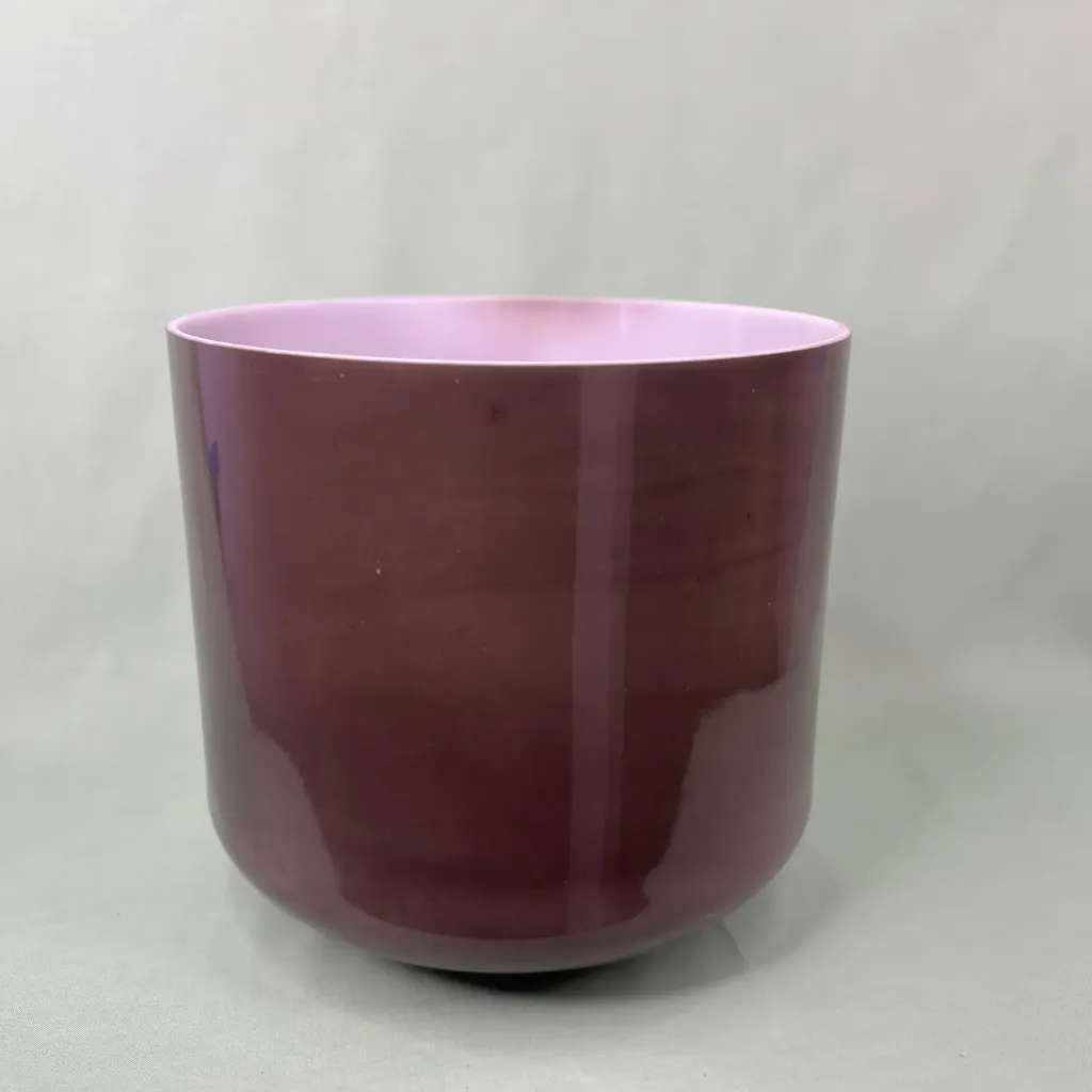 [2273] Trace Minerals Quartz Crystal Singing Bowl | 10" A Note (-8) | Concert Pitch | #2273