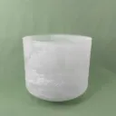 Pure Epsom Salt Quartz Crystal Singing Bowl | 10" B Note | Grounding Frequencies | #2279