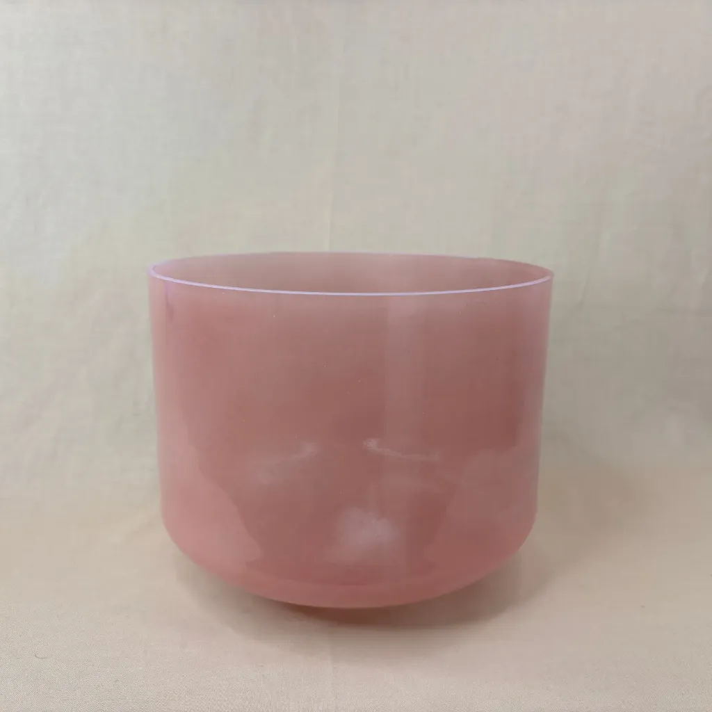 [2283] Halite Quartz Crystal Singing Bowl | 10" A# Note (+41) | Uplift Frequencies | #2283