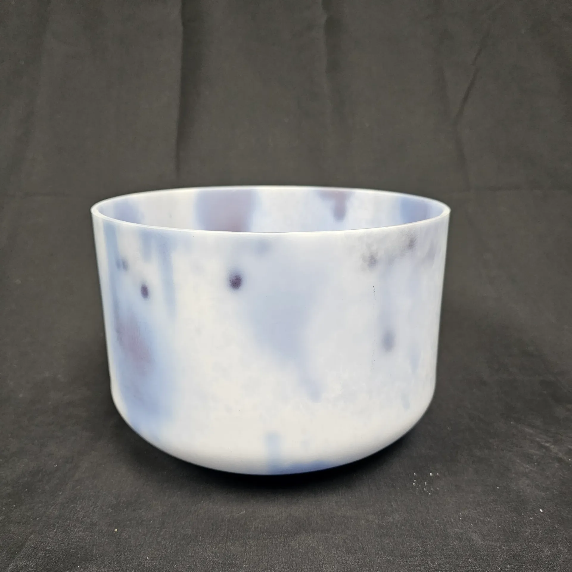 [2288] [#2288] 10" Lavender Flower Infused Quartz Crystal Singing Bowl | 4C#-11 | 275 Hz