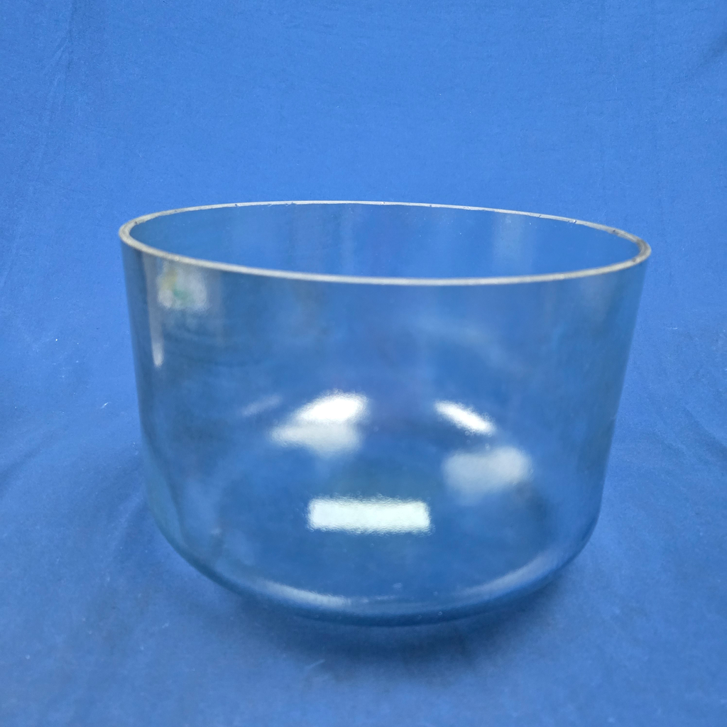 [2294] [2294] Kornerupine Infused Quartz Crystal Singing Bowl | 10" | 4C# -48 | 269Hz |