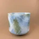 Dragon's Blood, Sacred Geometry Tea Quartz Crystal Singing Bowl | 10" B Note | Grounding Frequencies | #2300