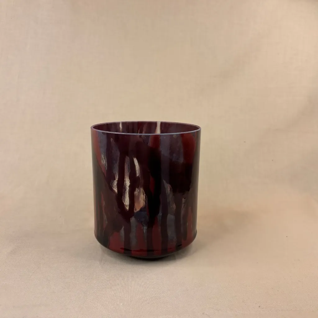 [2309] Dragon's Blood Tree Resin Quartz Crystal Singing Bowl | 6" A# Note (+47) | Uplift Frequencies | #2309