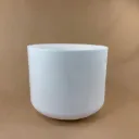 Opaque Quartz Quartz Crystal Singing Bowl | 10" G# Note (-10) | Concert Pitch | #2316