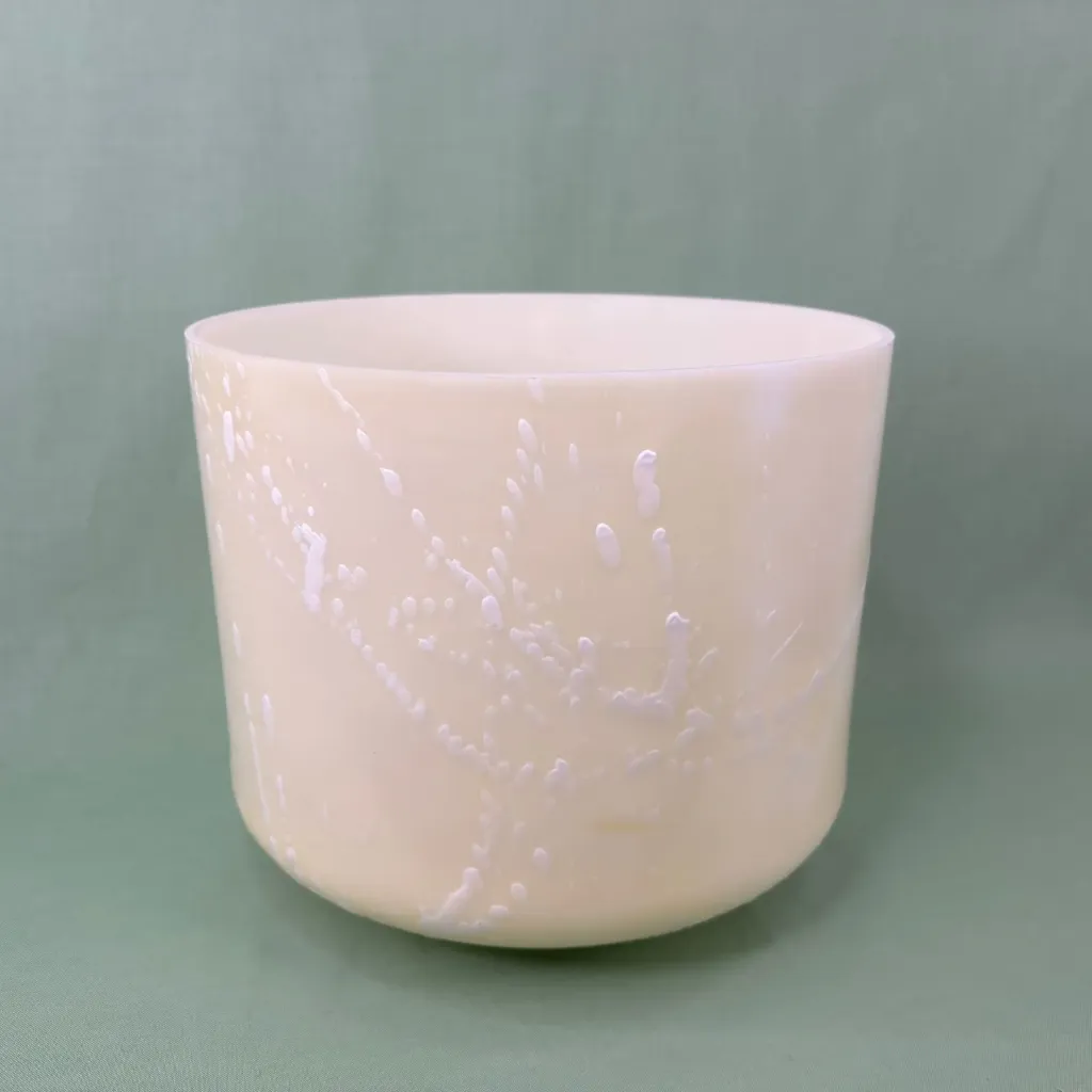 [2323] Devalite Quartz Crystal Singing Bowl | 9" A# Note (+49) | Uplift Frequencies | #2323