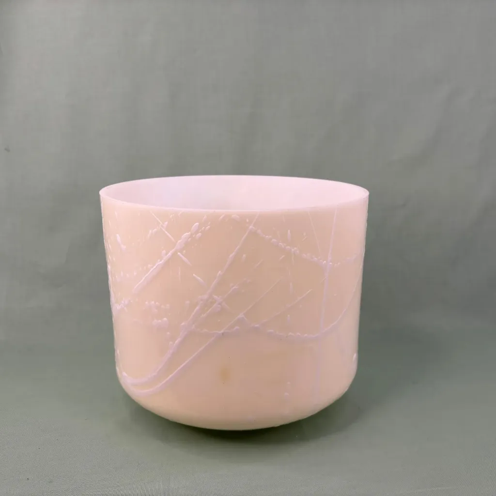 [2328] [#2328] 9" Devalite Infused Quartz Crystal Singing Bowl | 3A+20 | 222 Hz