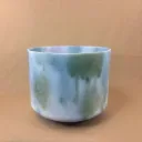 CFC Spray Quartz Crystal Singing Bowl | 9" B Note (-48) | Grounding Frequencies | #2349