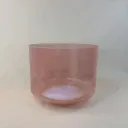 [#2365] 9" Halite Infused Quartz Crystal Singing Bowl | 4D-7 | 292 Hz