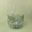 Sacred Geometry Tea Quartz Crystal Singing Bowl | 9" F Note (-4) | Concert Pitch | #2367