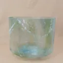 Sacred Geometry Tea Quartz Crystal Singing Bowl | 9" D Note | C=528 Tuning | #2372 