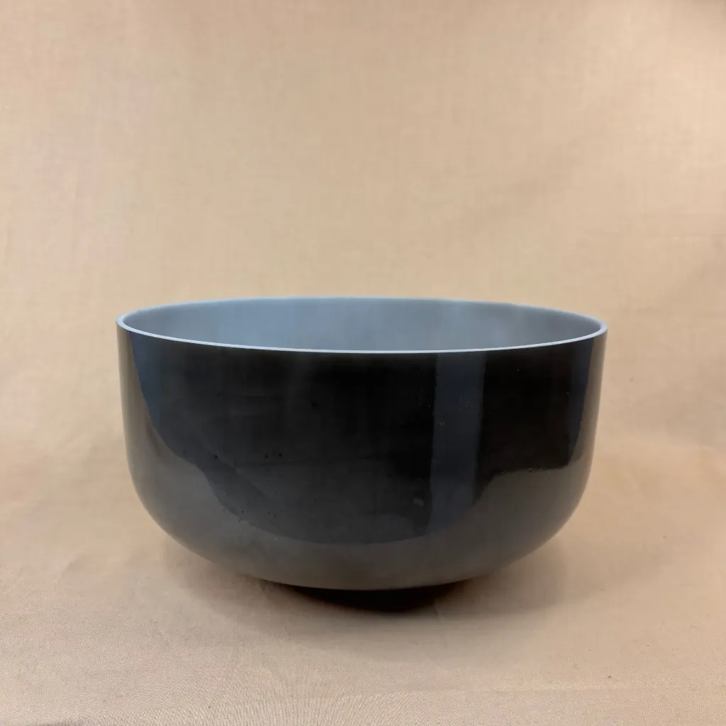[2399] Trace Minerals Quartz Crystal Singing Bowl | 12" A Note (-9) | Concert Pitch | #2399