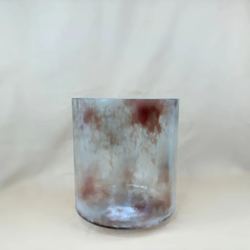 [#2431] Dragon's Blood Tree Resin Infused Quartz Crystal Singing Bowl | 7" | 4G+9 | 396 Hz