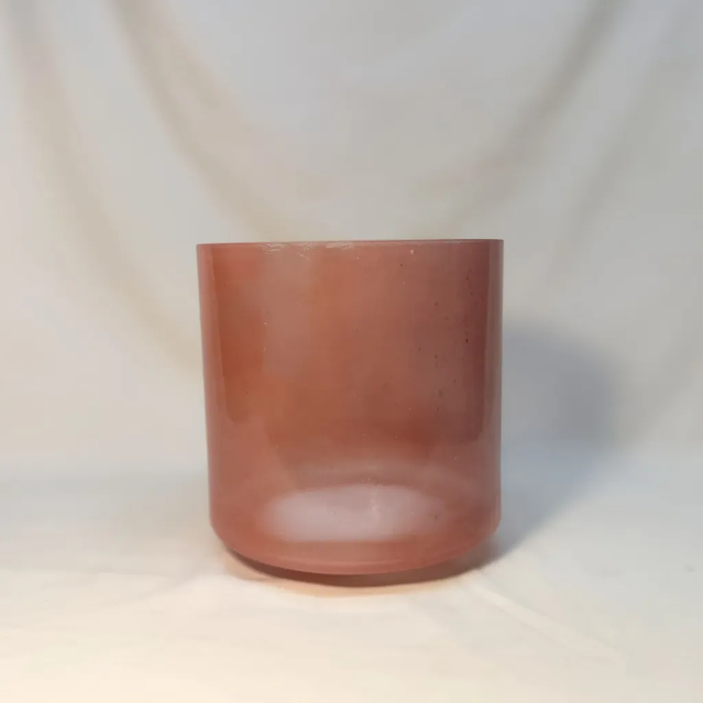 [2446] [#2446] 7" Halite Infused Quartz Crystal Singing Bowl | 4G-49 | 381 Hz