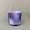 CFC Spray Quartz Crystal Singing Bowl | 7" A# Note (-34) | A=432 Tuning | #2462