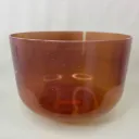 Golden Honey Quartz Crystal Singing Bowl | 12" F# Note (-27) | A=432 Tuning | #2506